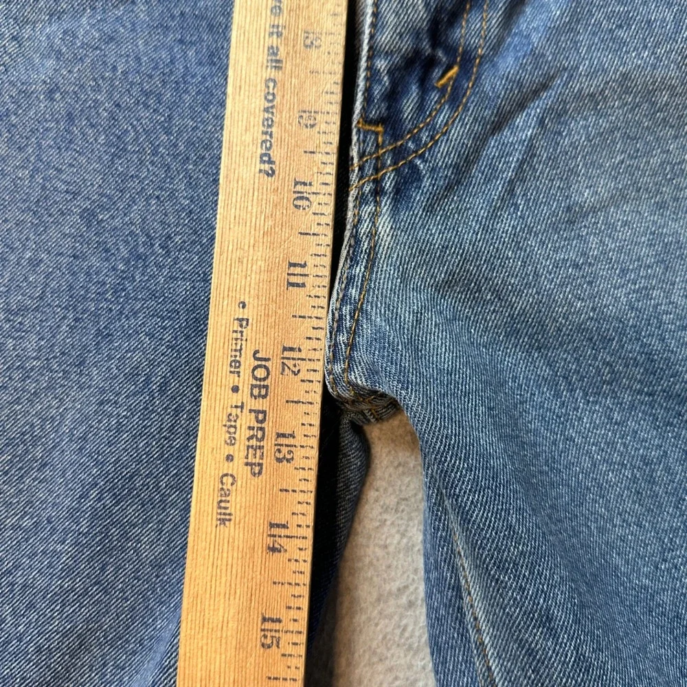Vintage Levi's 506 Shorts Mens 38 Blue Orange Tab Denim Cut‎ Off Jorts 90s Y2K